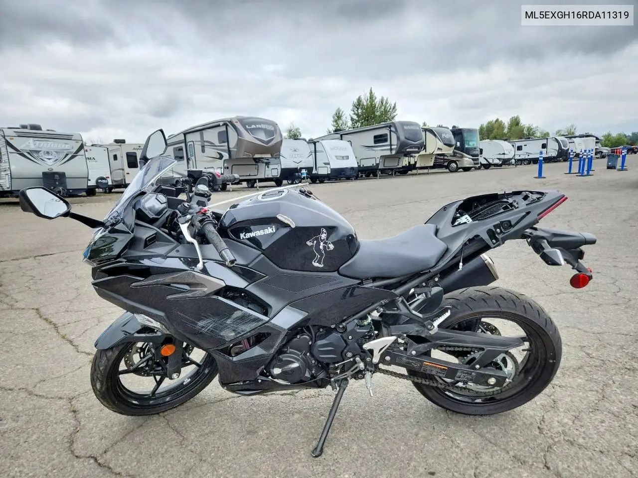 2024 Kawasaki Ex500 H VIN: ML5EXGH16RDA11319 Lot: 61407076