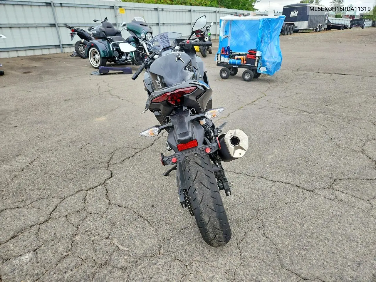 2024 Kawasaki Ex500 H VIN: ML5EXGH16RDA11319 Lot: 61407076