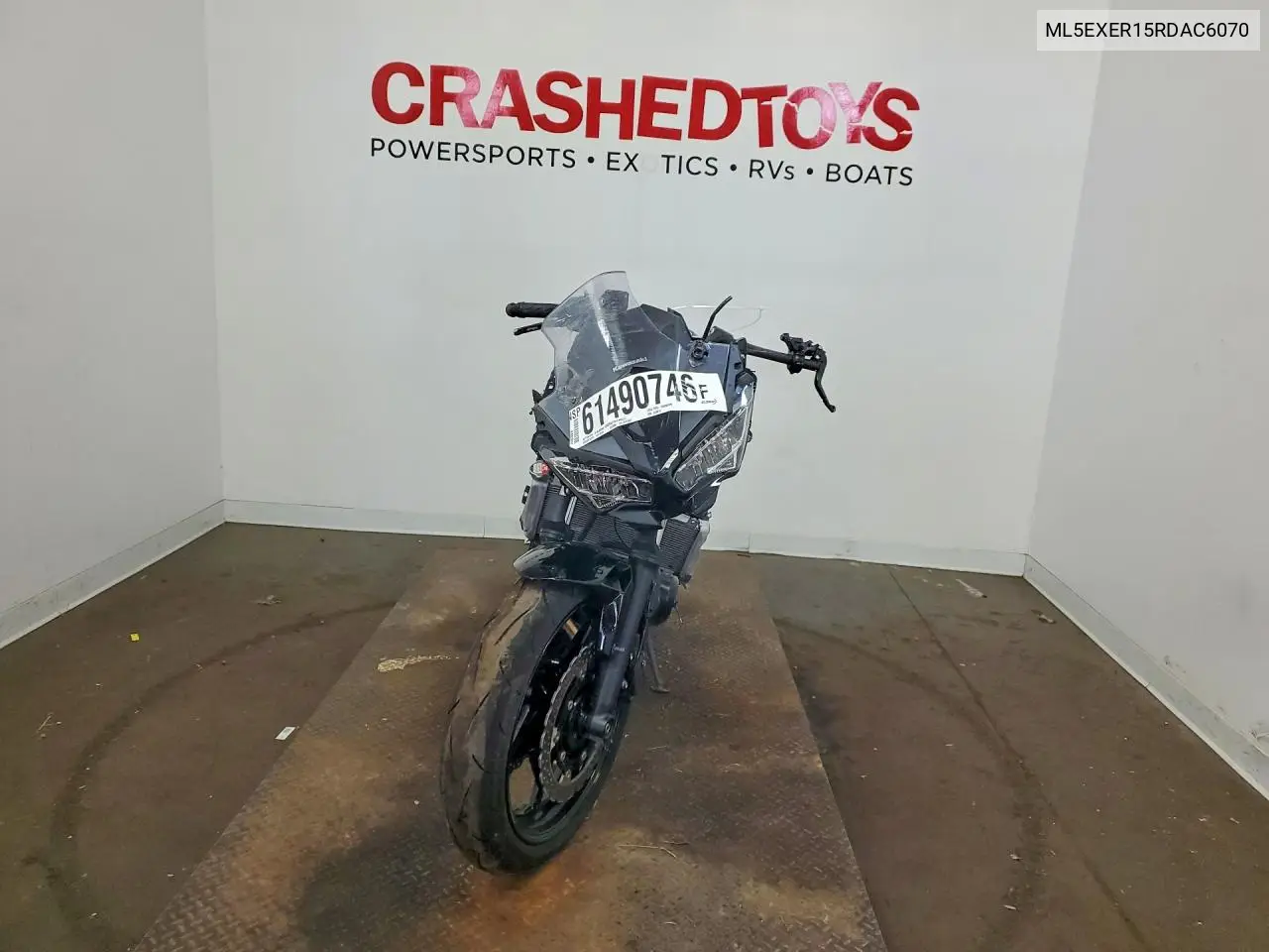 2024 Kawasaki Ex650 R VIN: ML5EXER15RDAC6070 Lot: 61490746