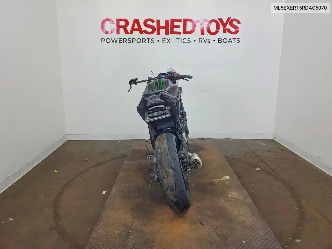 2024 Kawasaki Ex650 R VIN: ML5EXER15RDAC6070 Lot: 61490746