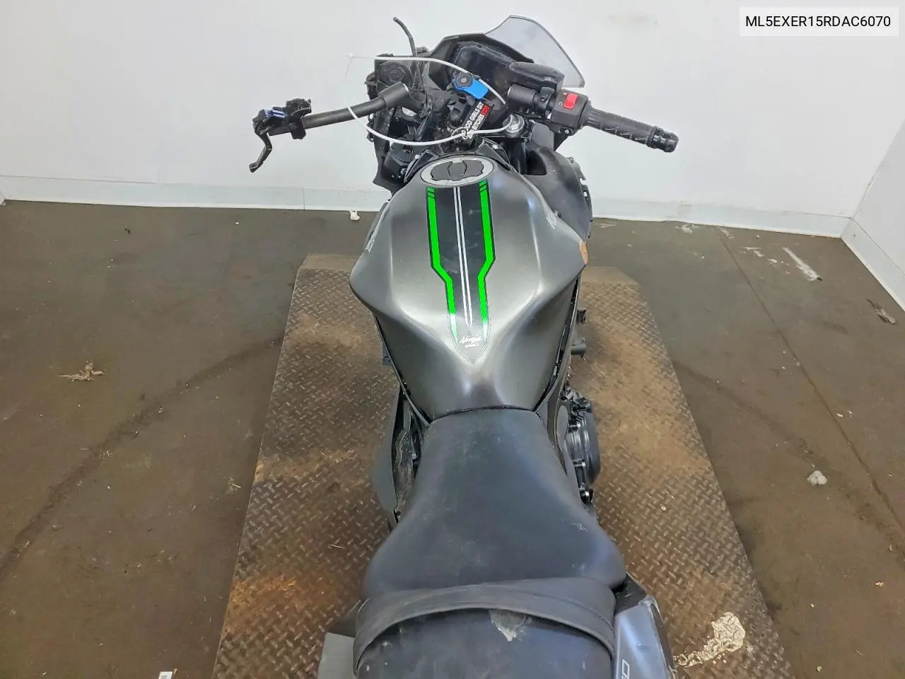 2024 Kawasaki Ex650 R VIN: ML5EXER15RDAC6070 Lot: 61490746
