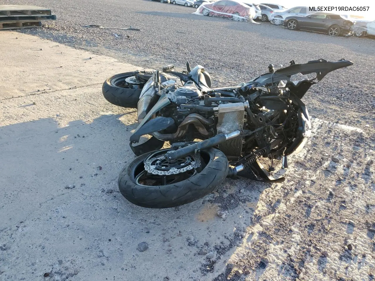 2024 Kawasaki Ex650 P VIN: ML5EXEP19RDAC6057 Lot: 71727444