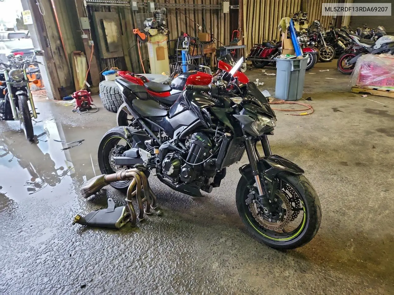 2024 Kawasaki Zr900 F VIN: ML5ZRDF13RDA69207 Lot: 93727915