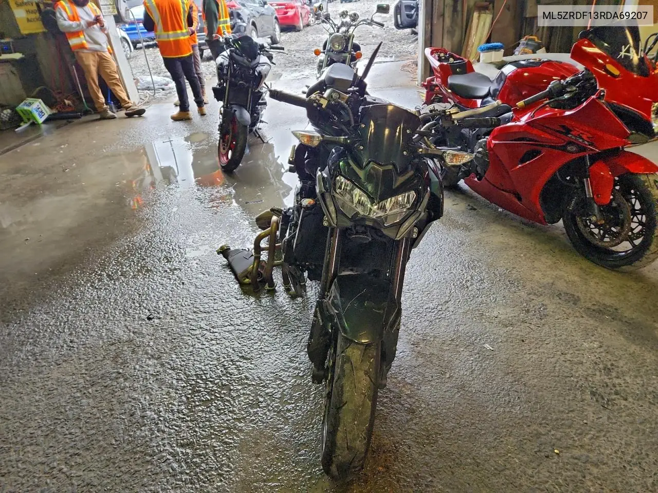 2024 Kawasaki Zr900 F VIN: ML5ZRDF13RDA69207 Lot: 93727915