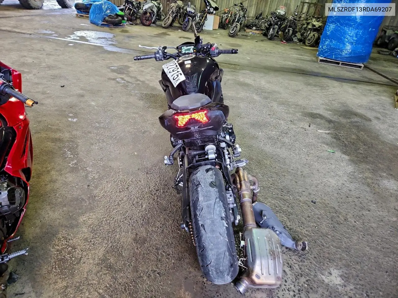 2024 Kawasaki Zr900 F VIN: ML5ZRDF13RDA69207 Lot: 93727915