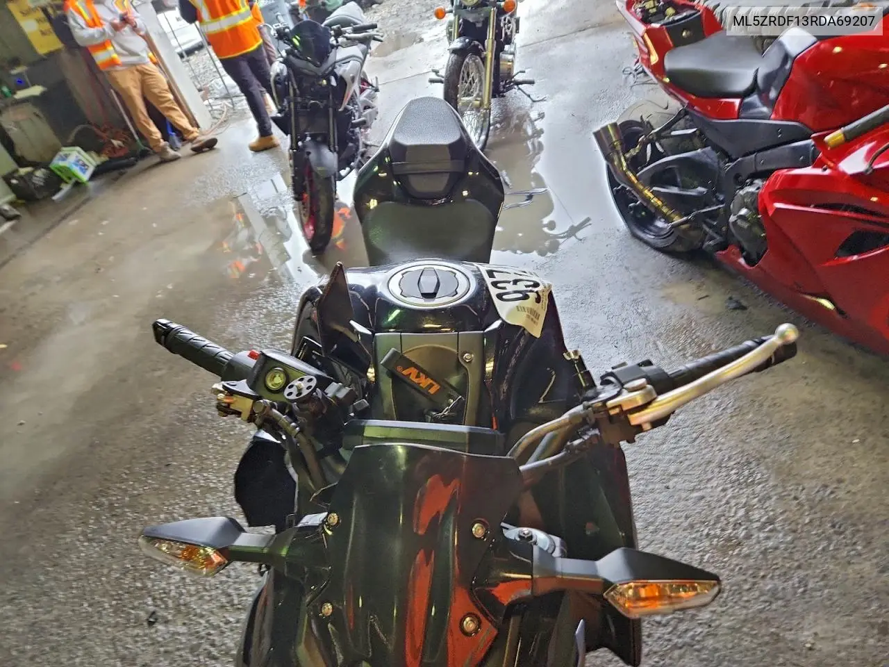 2024 Kawasaki Zr900 F VIN: ML5ZRDF13RDA69207 Lot: 93727915
