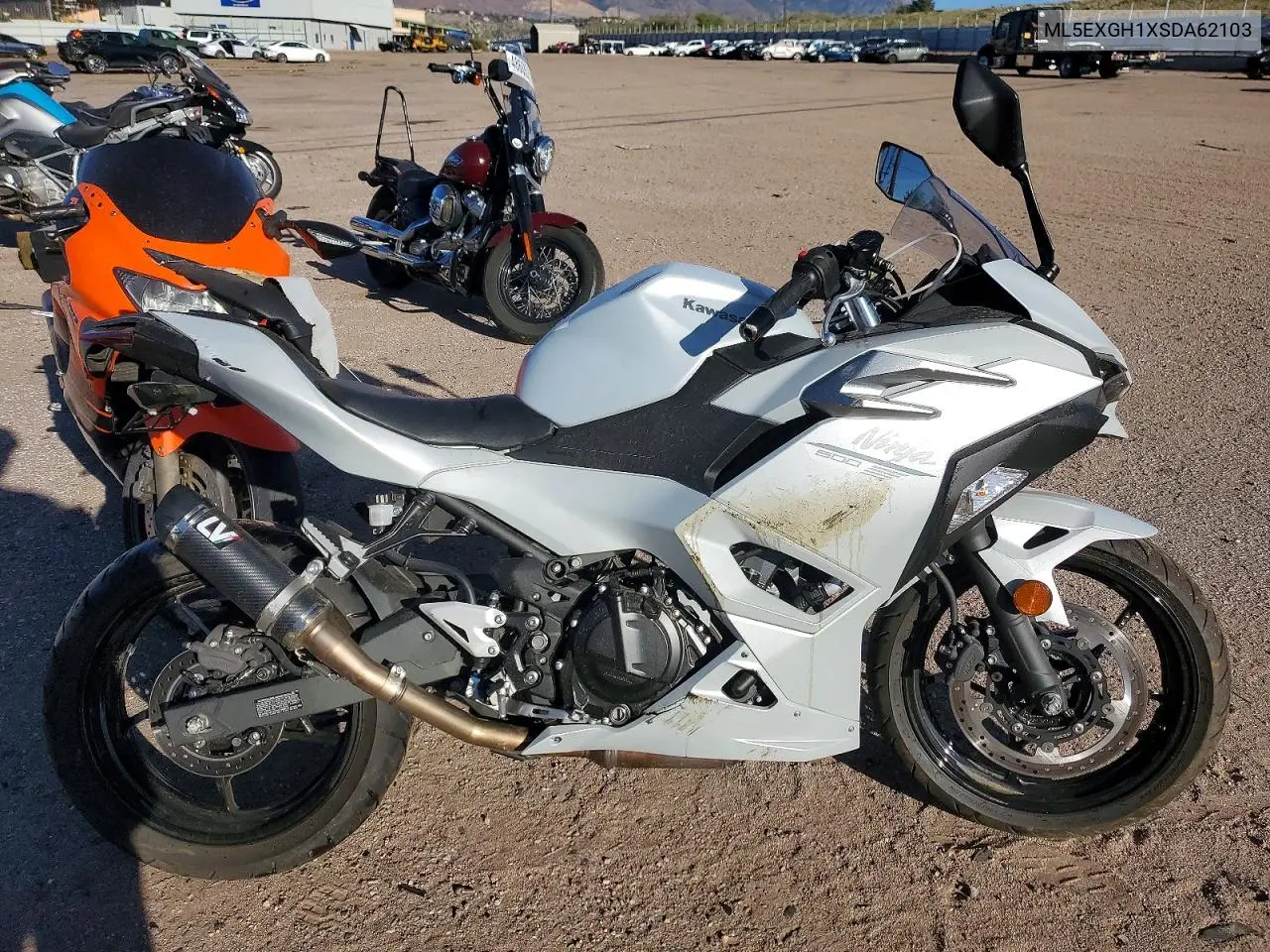 2025 Kawasaki Ex500 H VIN: ML5EXGH1XSDA62103 Lot: 49300146