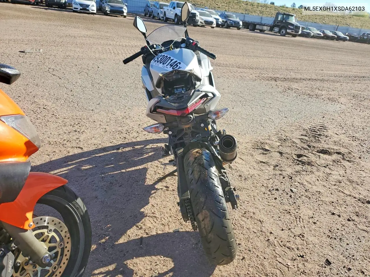 2025 Kawasaki Ex500 H VIN: ML5EXGH1XSDA62103 Lot: 49300146
