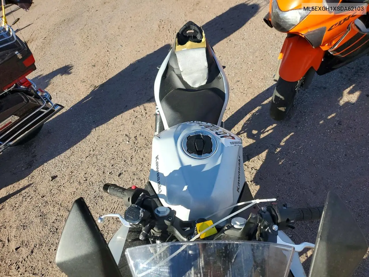 2025 Kawasaki Ex500 H VIN: ML5EXGH1XSDA62103 Lot: 49300146