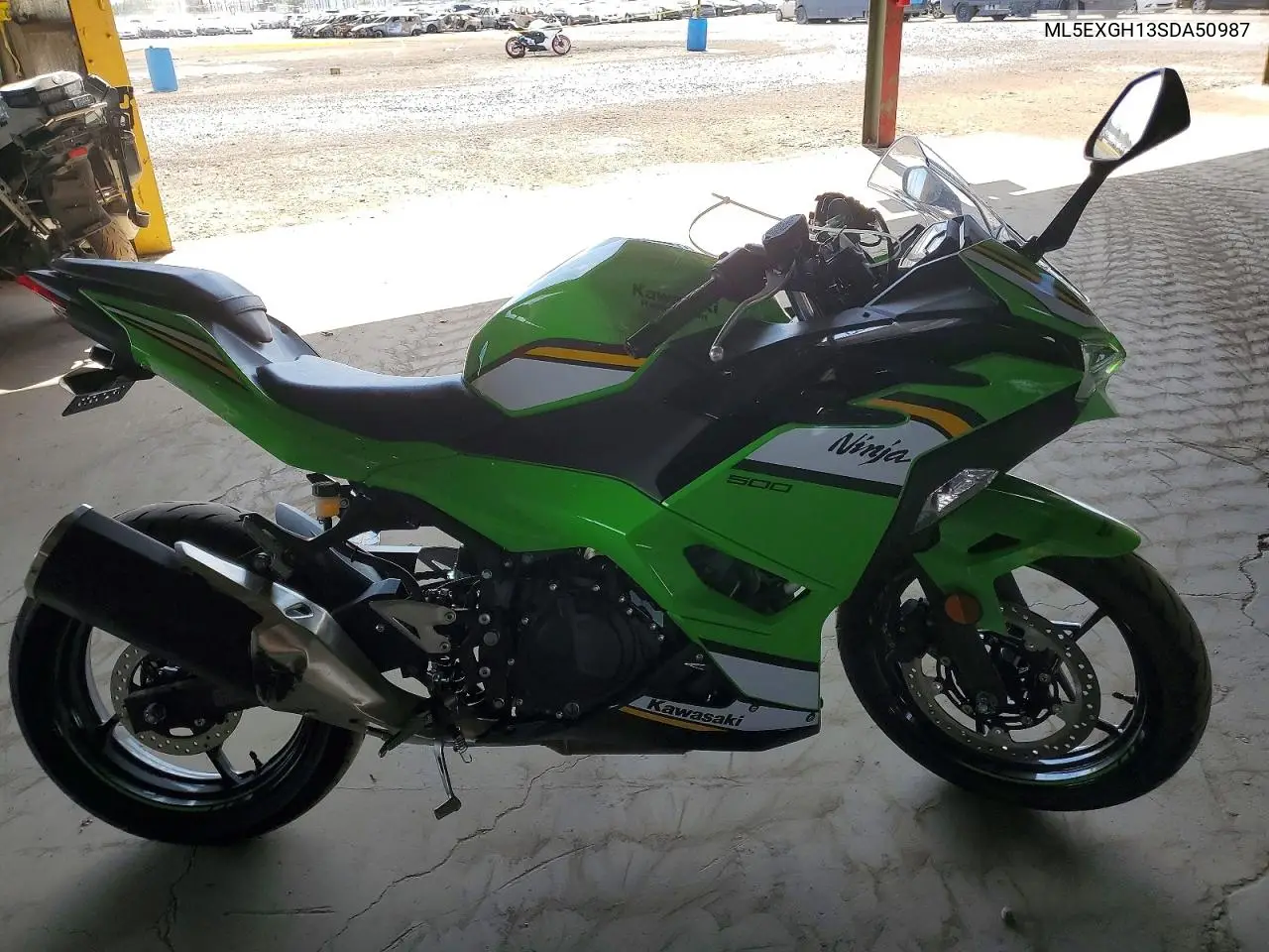 2025 Kawasaki Ex500 H VIN: ML5EXGH13SDA50987 Lot: 50515766