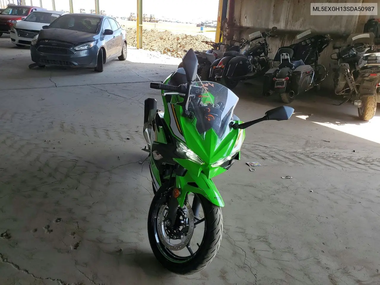 2025 Kawasaki Ex500 H VIN: ML5EXGH13SDA50987 Lot: 50515766