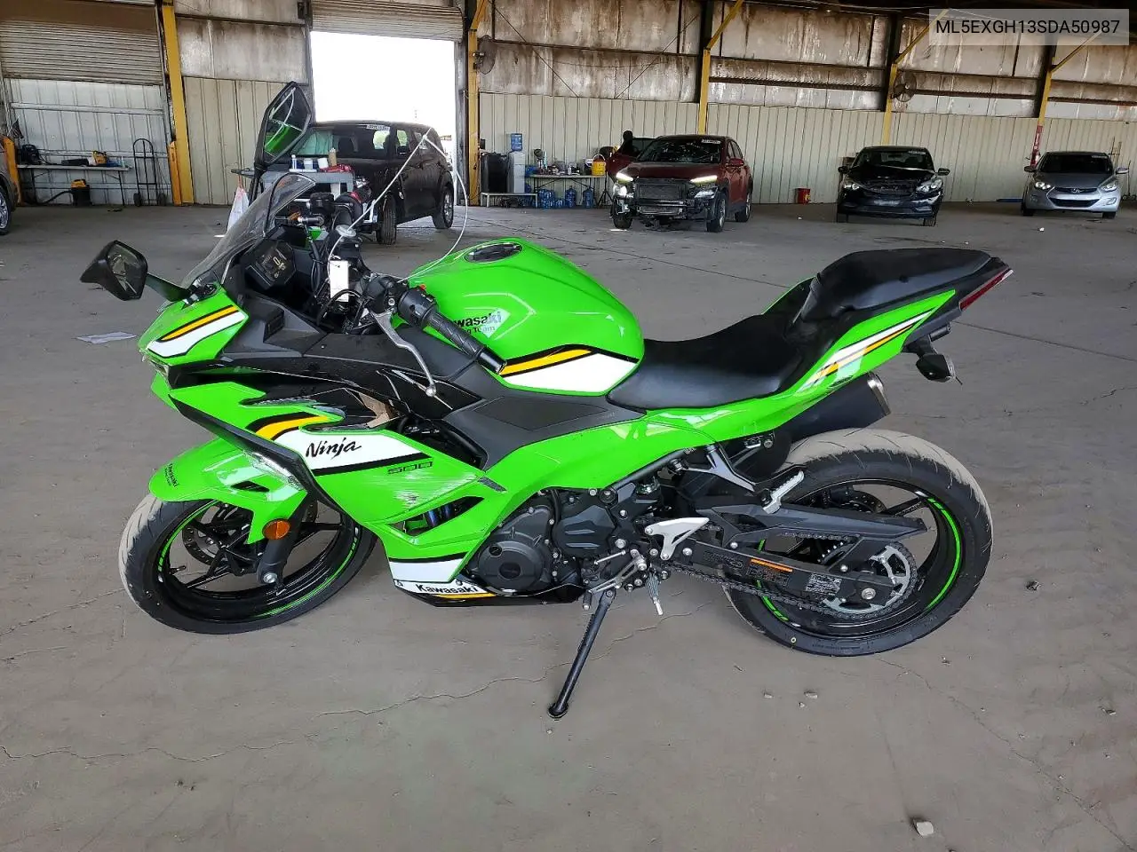 2025 Kawasaki Ex500 H VIN: ML5EXGH13SDA50987 Lot: 50515766