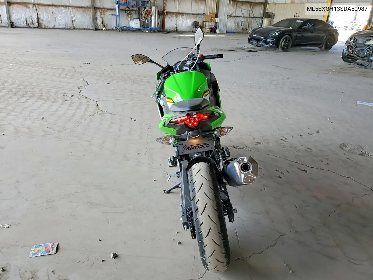 2025 Kawasaki Ex500 H VIN: ML5EXGH13SDA50987 Lot: 50515766