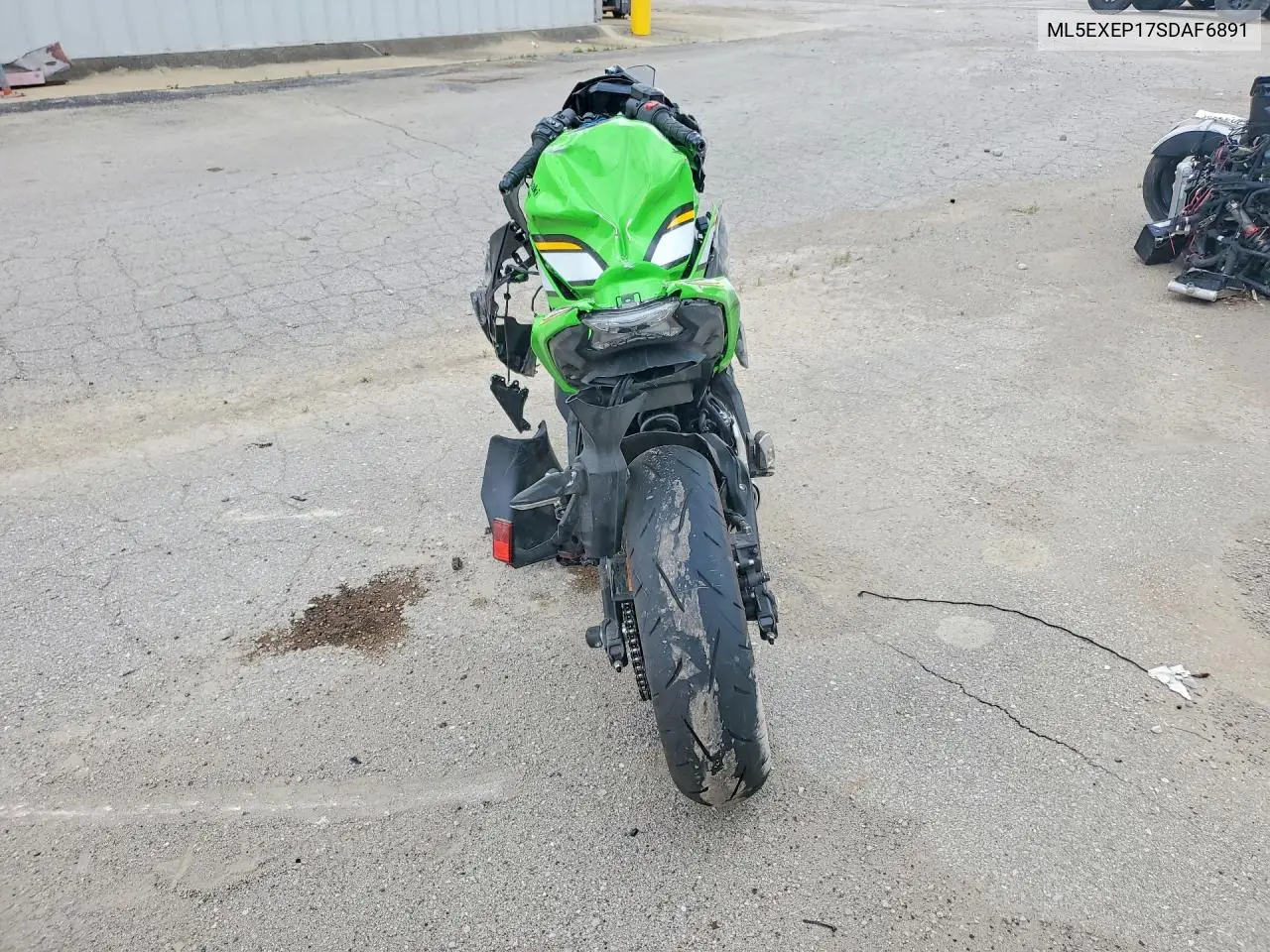 2025 Kawasaki Ex650 P VIN: ML5EXEP17SDAF6891 Lot: 51965106