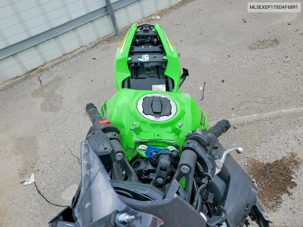 2025 Kawasaki Ex650 P VIN: ML5EXEP17SDAF6891 Lot: 51965106