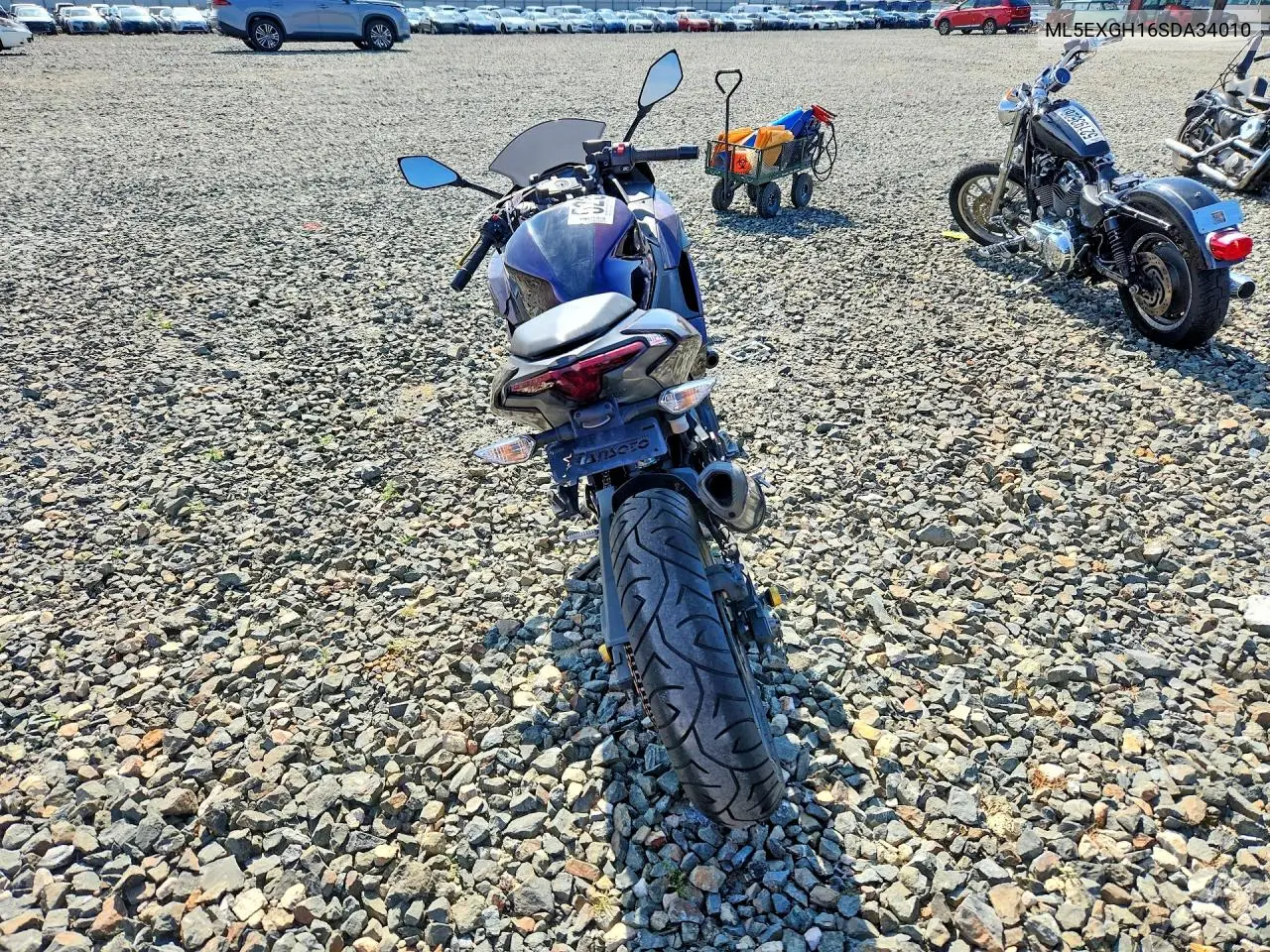 2025 Kawasaki Ex500 H VIN: ML5EXGH16SDA34010 Lot: 52504476