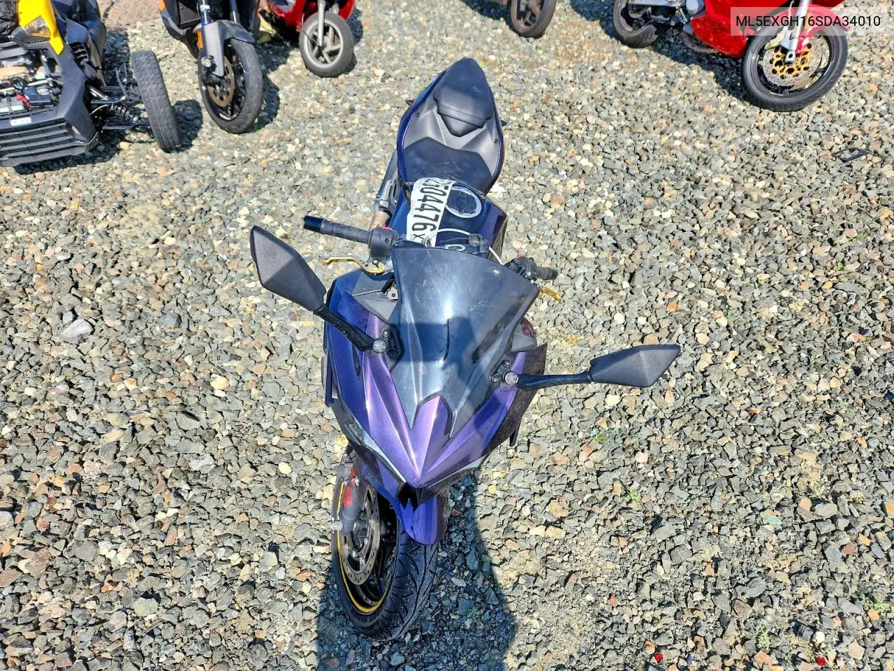 2025 Kawasaki Ex500 H VIN: ML5EXGH16SDA34010 Lot: 52504476