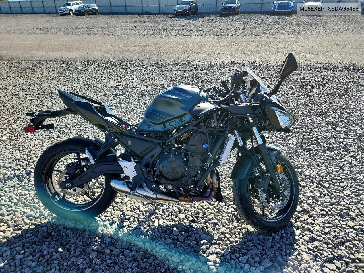 2025 Kawasaki Ex650 P VIN: ML5EXEP1XSDAG5438 Lot: 52735106