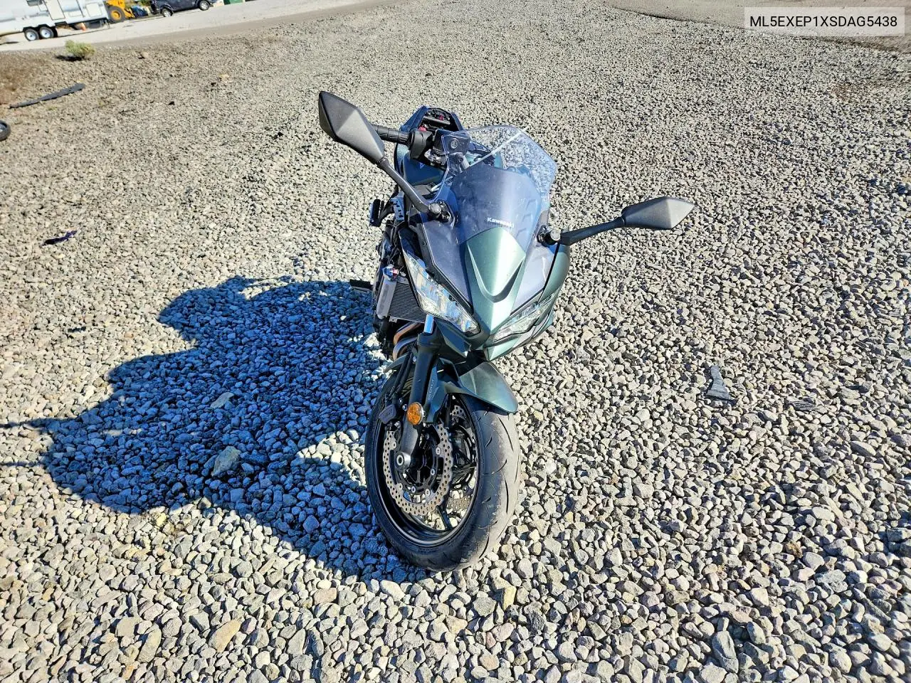 2025 Kawasaki Ex650 P VIN: ML5EXEP1XSDAG5438 Lot: 52735106