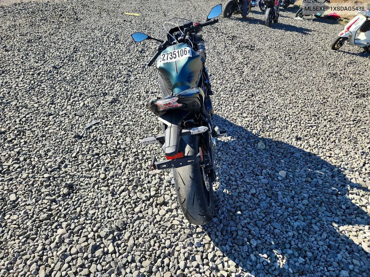 2025 Kawasaki Ex650 P VIN: ML5EXEP1XSDAG5438 Lot: 52735106