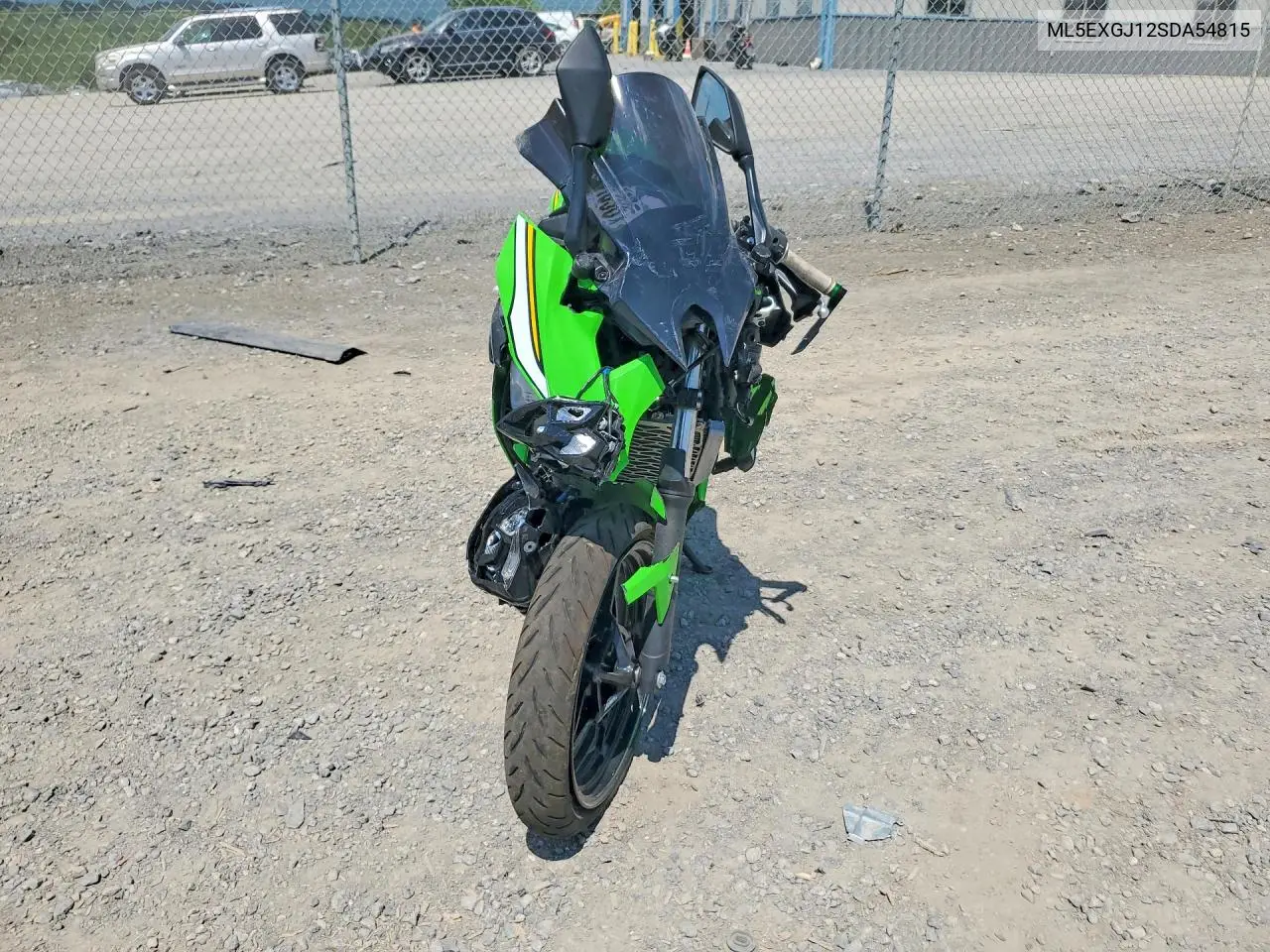 2025 Kawasaki Ex500 A VIN: ML5EXGJ12SDA54815 Lot: 53951396