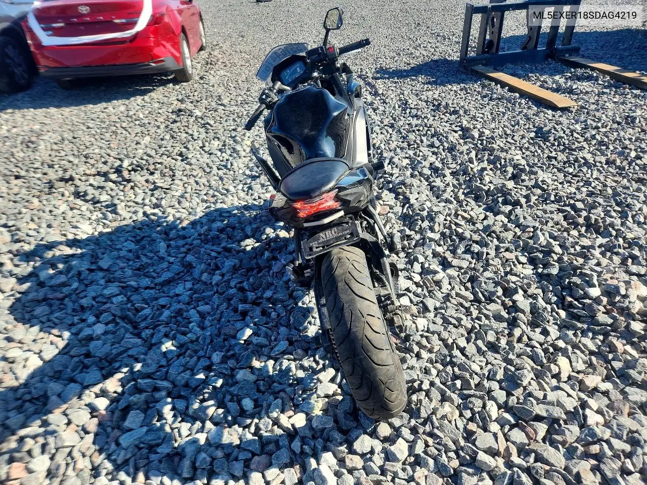 2025 Kawasaki Ex650 R VIN: ML5EXER18SDAG4219 Lot: 55164476