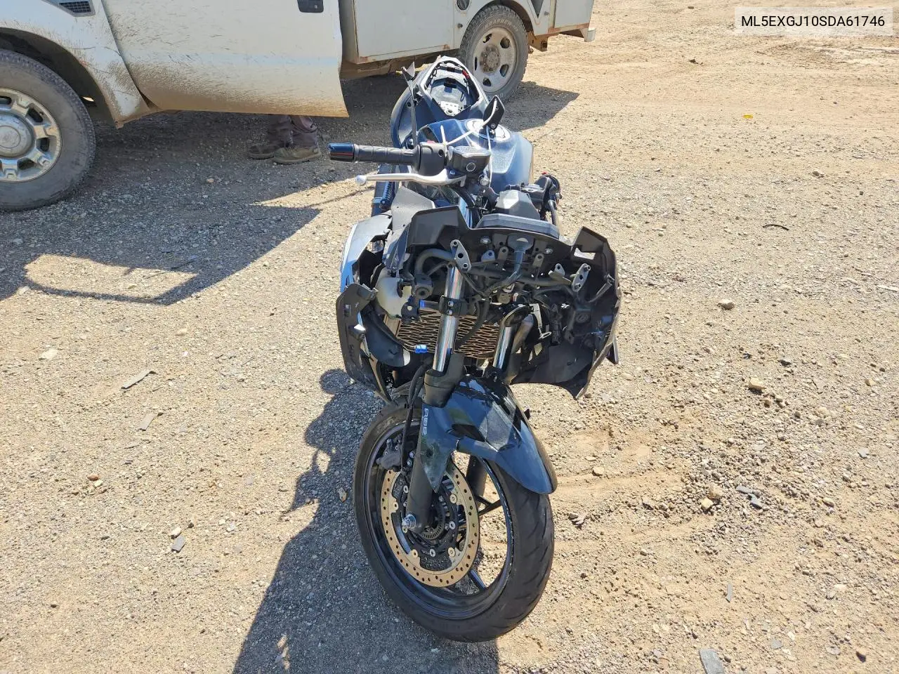 2025 Kawasaki Ex500 A VIN: ML5EXGJ10SDA61746 Lot: 56028896