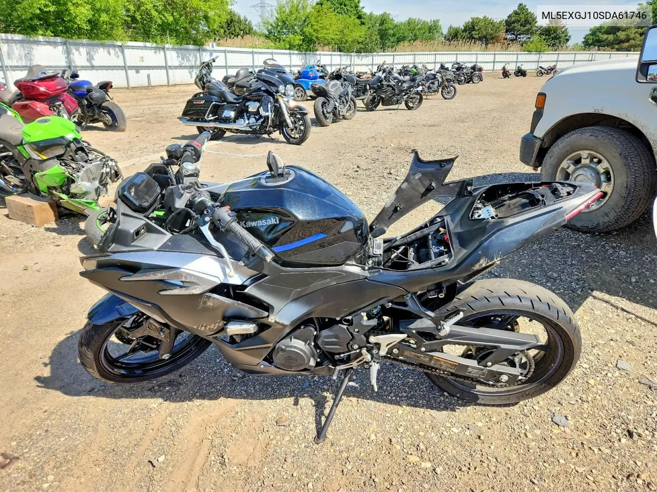 2025 Kawasaki Ex500 A VIN: ML5EXGJ10SDA61746 Lot: 56028896