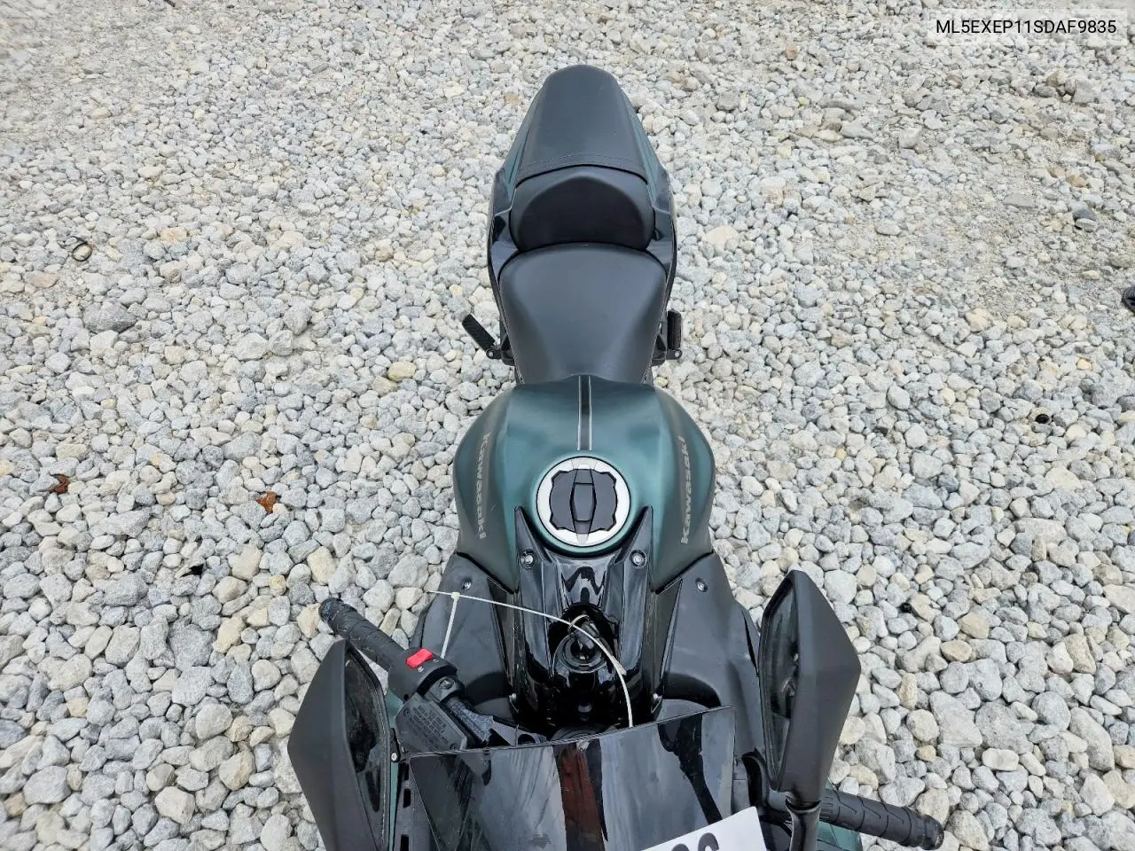 2025 Kawasaki Ex650 P VIN: ML5EXEP11SDAF9835 Lot: 56577866