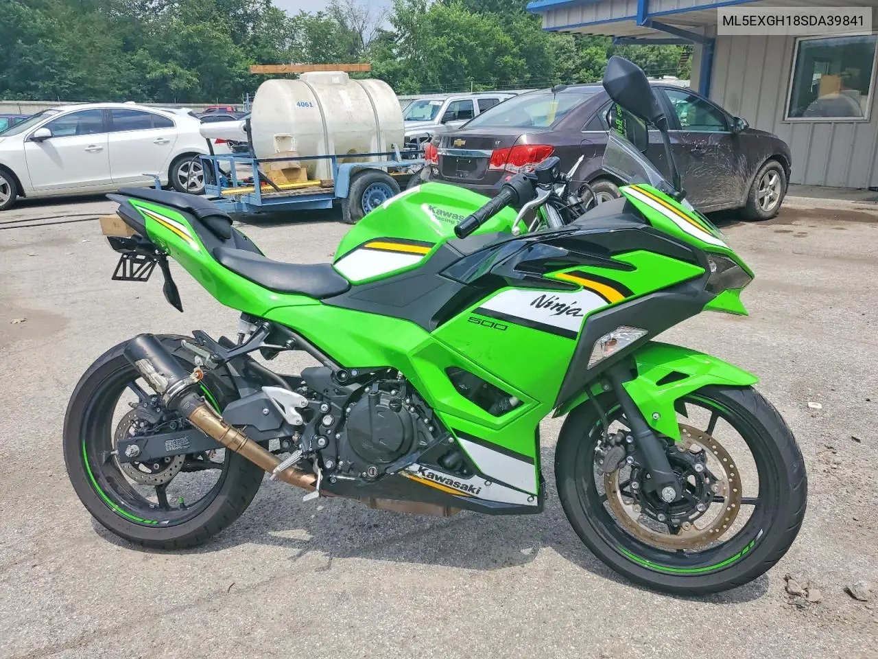 2025 Kawasaki Ex500 H VIN: ML5EXGH18SDA39841 Lot: 59316036
