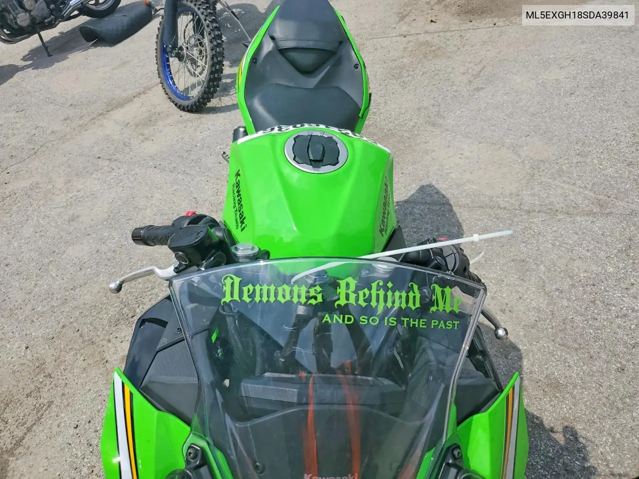 2025 Kawasaki Ex500 H VIN: ML5EXGH18SDA39841 Lot: 59316036