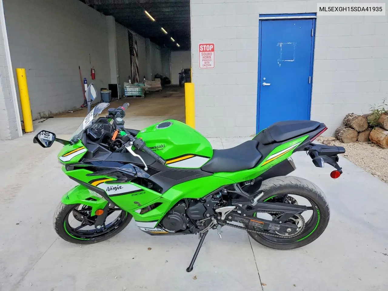 2025 Kawasaki Ex500 H VIN: ML5EXGH15SDA41935 Lot: 59873866