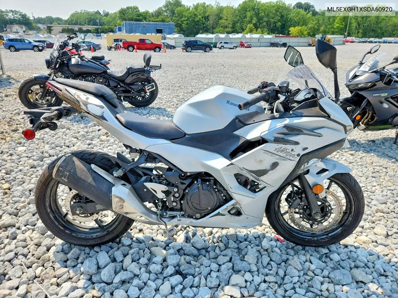 2025 Kawasaki Ex500 H VIN: ML5EXGH1XSDA60920 Lot: 60556846