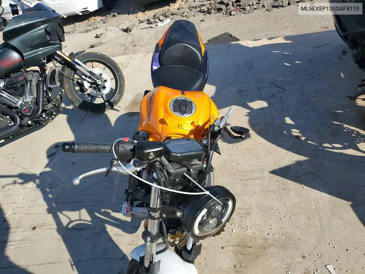 2025 Kawasaki Ex650 P VIN: ML5EXEP13SDAF8119 Lot: 97960815