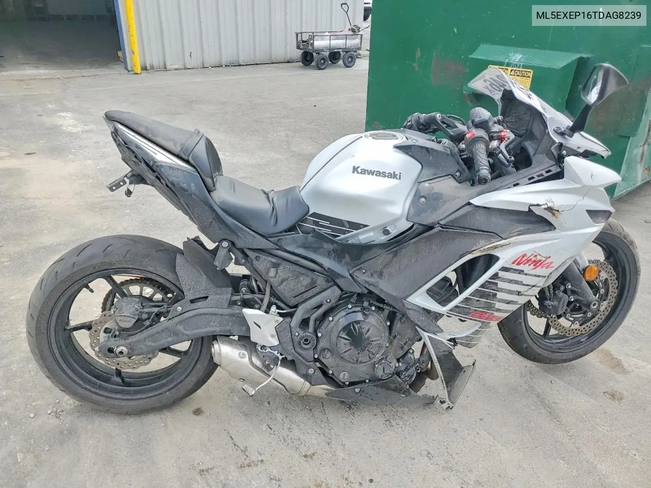 2026 Kawasaki Ex650 P VIN: ML5EXEP16TDAG8239 Lot: 48305246