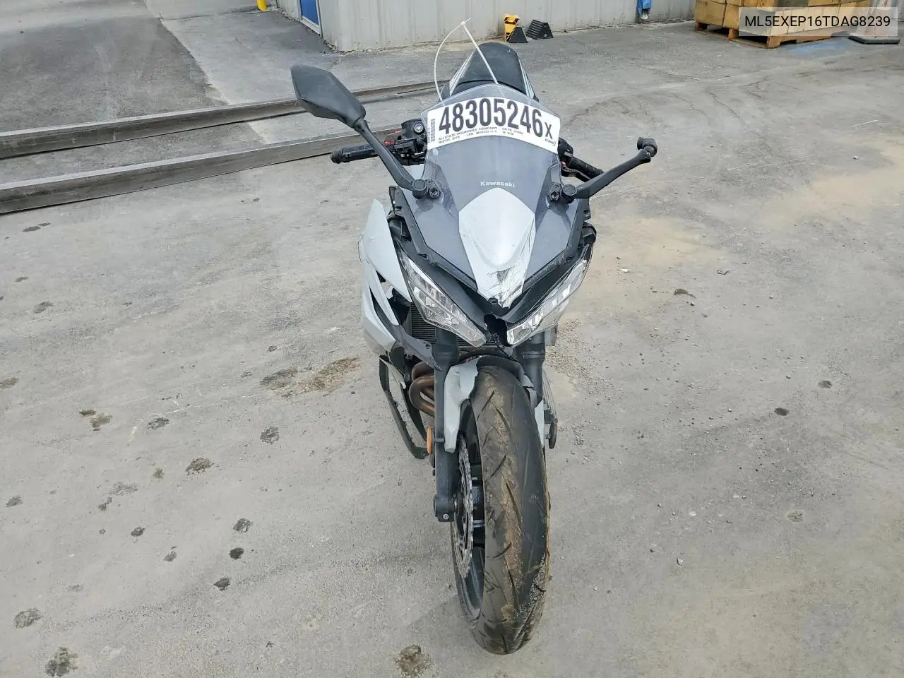 2026 Kawasaki Ex650 P VIN: ML5EXEP16TDAG8239 Lot: 48305246