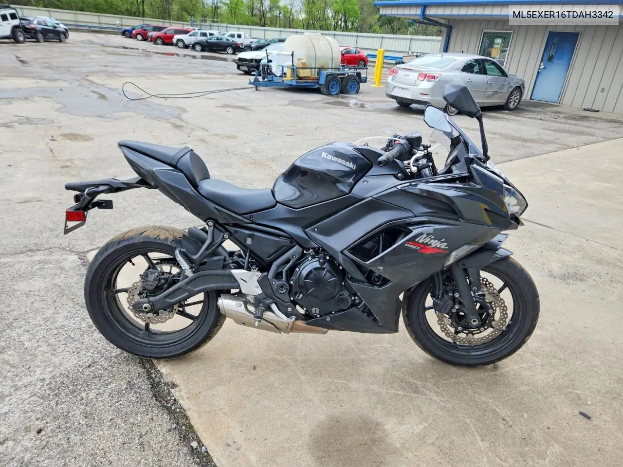 2026 Kawasaki Ex650 R VIN: ML5EXER16TDAH3342 Lot: 52045466