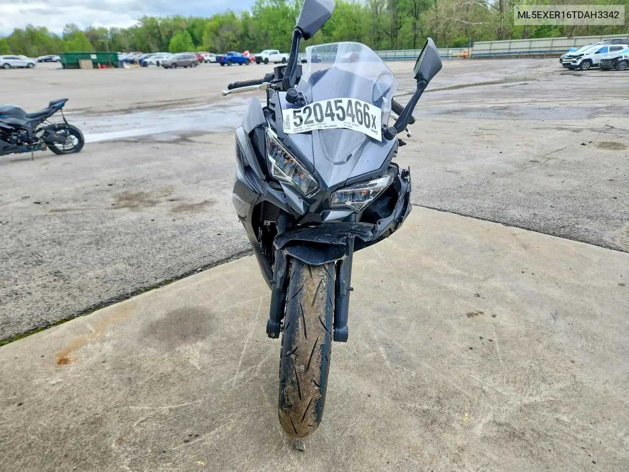 2026 Kawasaki Ex650 R VIN: ML5EXER16TDAH3342 Lot: 52045466