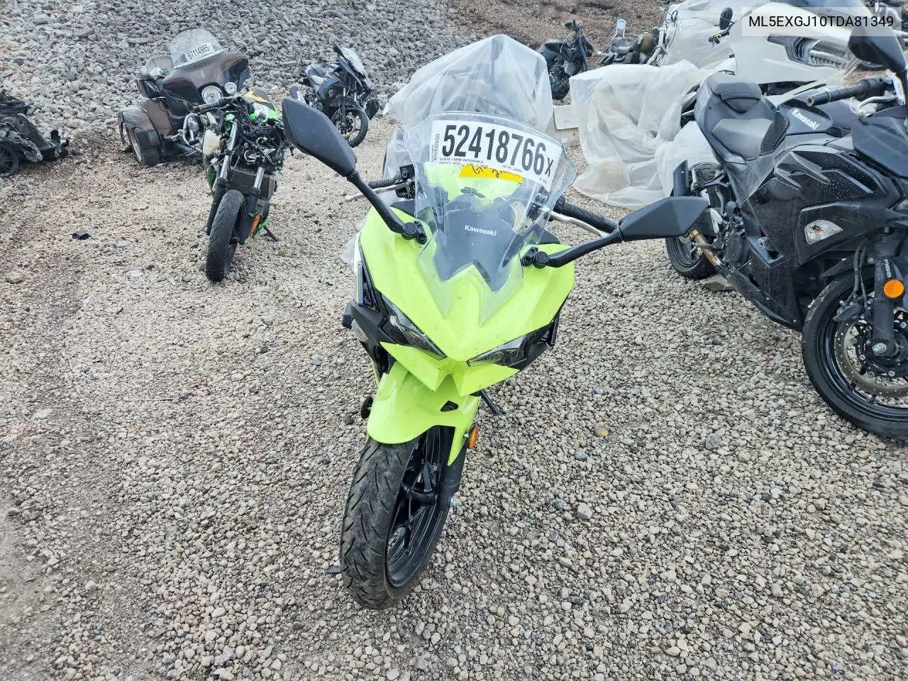 2026 Kawasaki Ex500 A VIN: ML5EXGJ10TDA81349 Lot: 52418766
