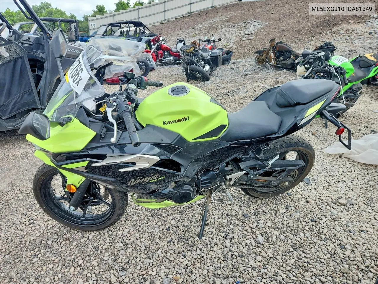 2026 Kawasaki Ex500 A VIN: ML5EXGJ10TDA81349 Lot: 52418766
