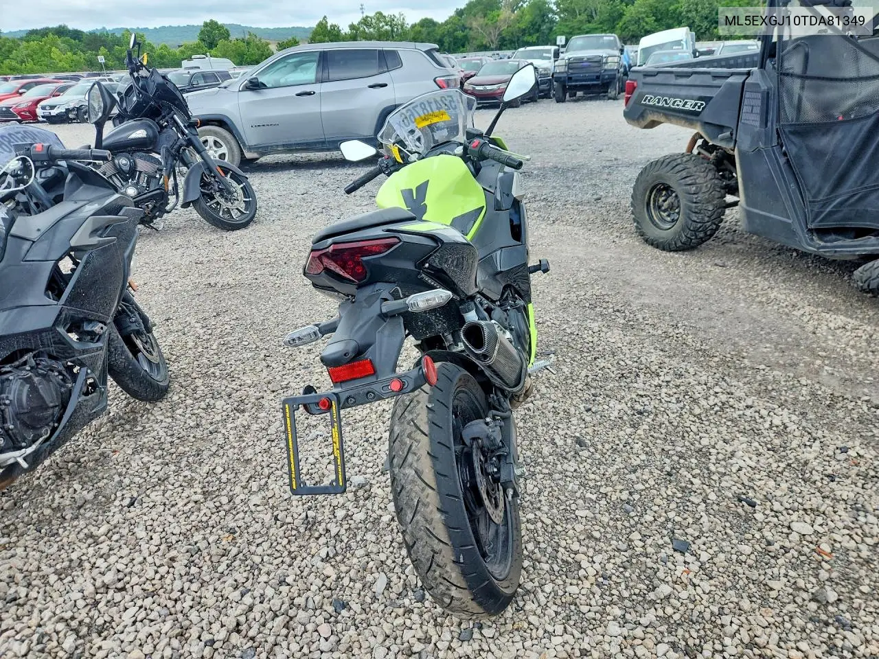 2026 Kawasaki Ex500 A VIN: ML5EXGJ10TDA81349 Lot: 52418766