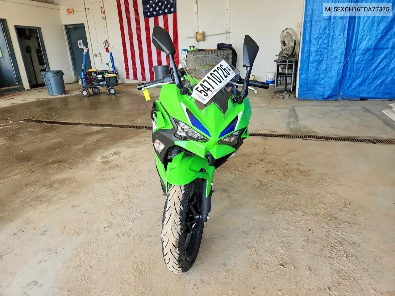 2026 Kawasaki Ex500 H VIN: ML5EXGH16TDA77375 Lot: 54710726