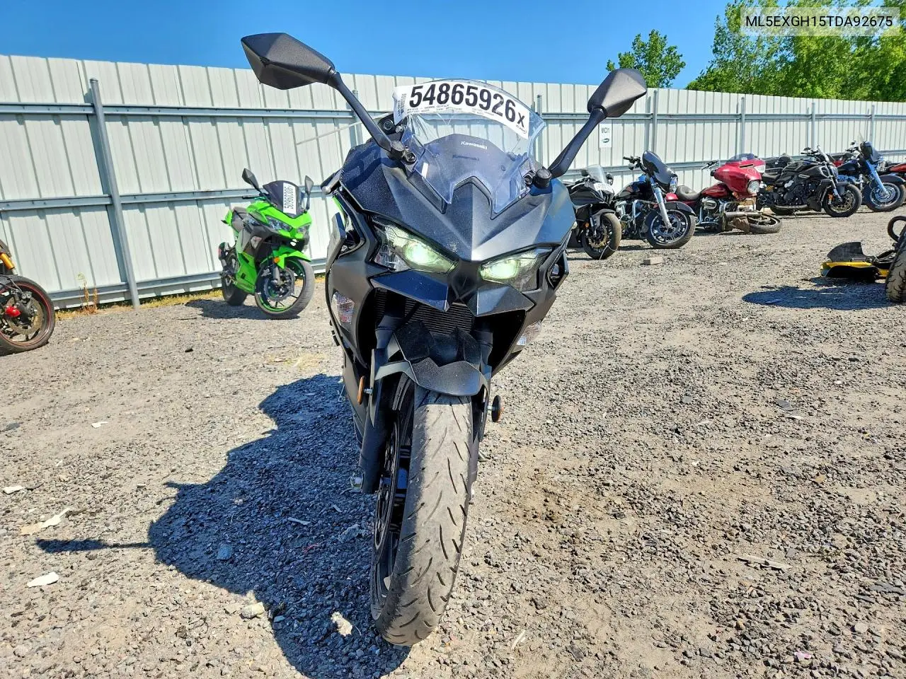 2026 Kawasaki Ex500 H VIN: ML5EXGH15TDA92675 Lot: 54865926