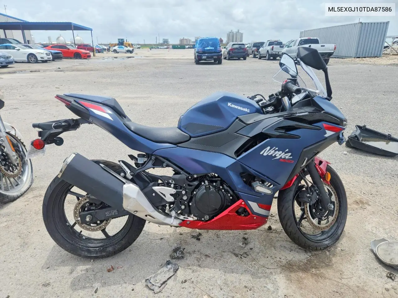 2026 Kawasaki Ex500 A VIN: ML5EXGJ10TDA87586 Lot: 56258026