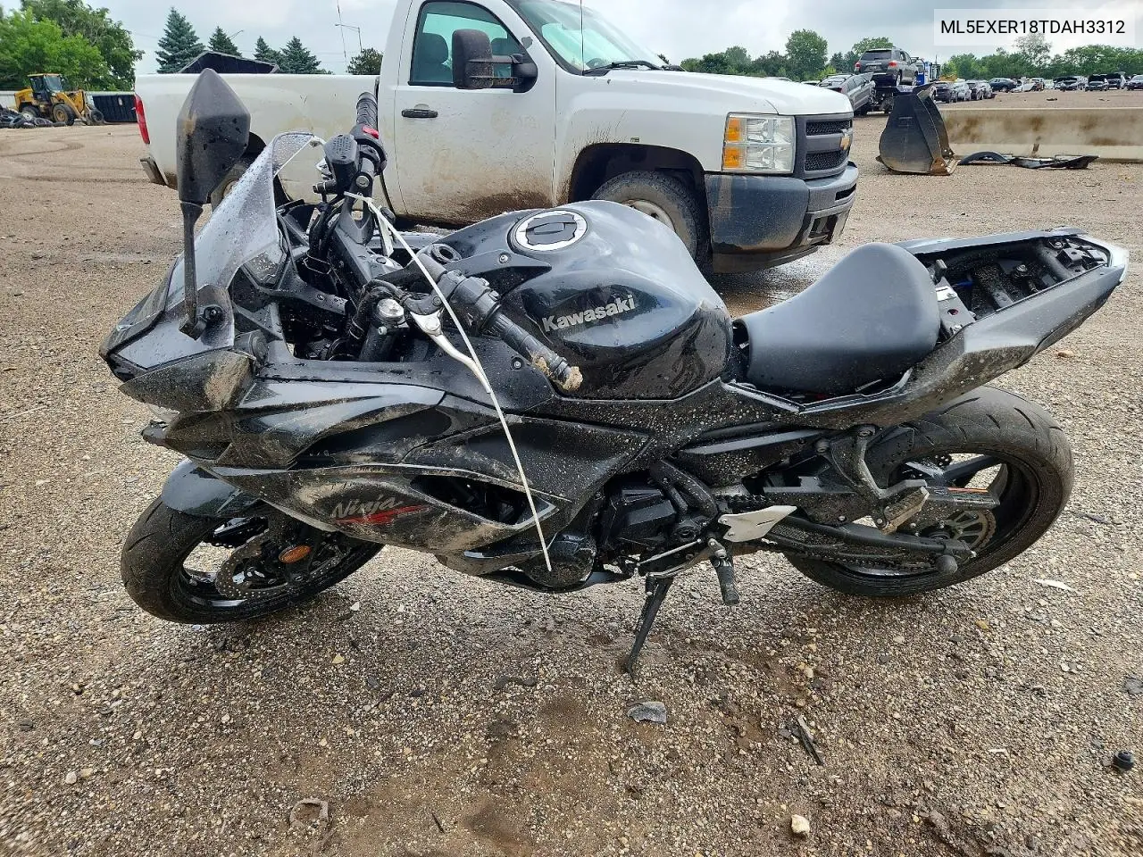 2026 Kawasaki Ex650 R VIN: ML5EXER18TDAH3312 Lot: 56264146