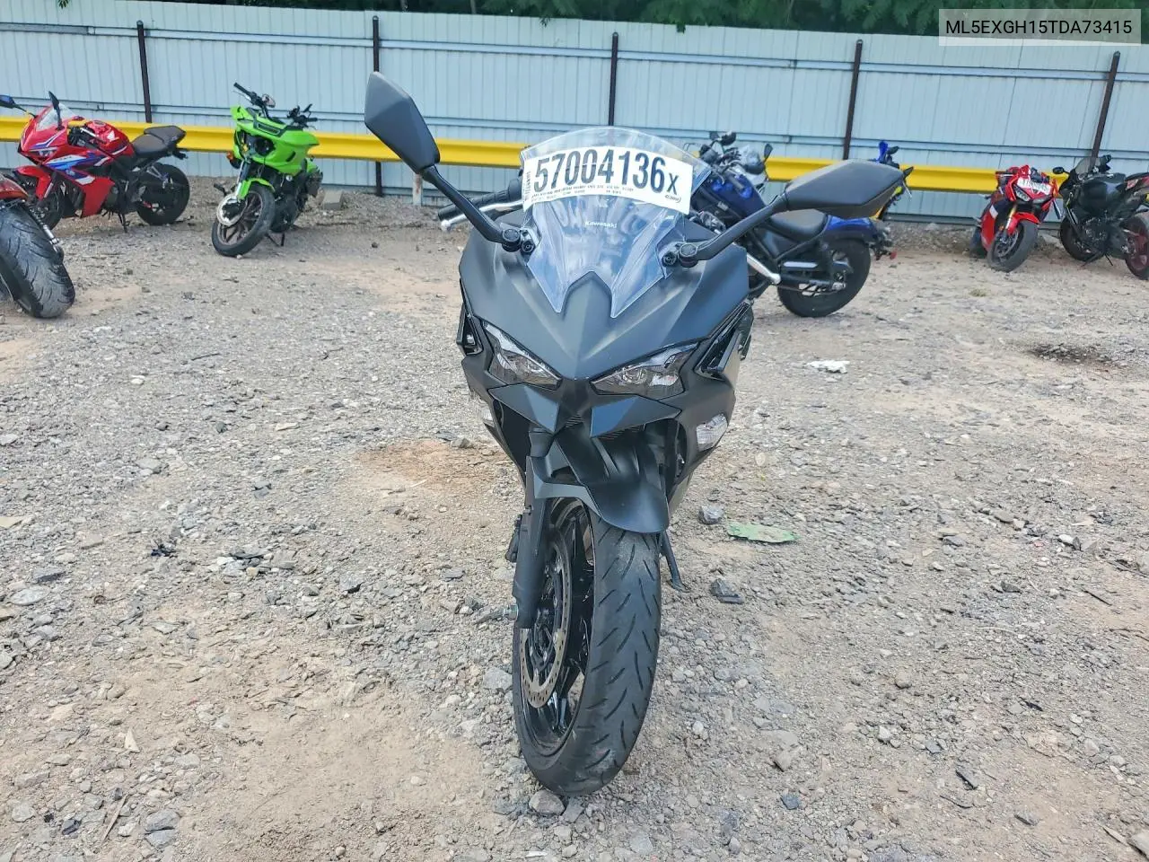 2026 Kawasaki Ex500 H VIN: ML5EXGH15TDA73415 Lot: 57004136