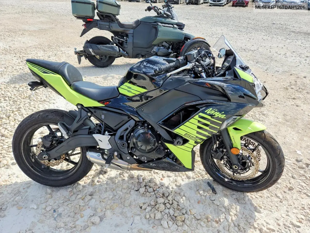 2026 Kawasaki Ex650 P VIN: ML5EXEP16TDAH1206 Lot: 57196386