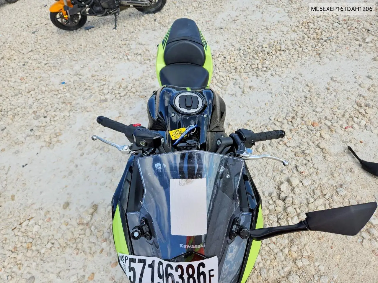 2026 Kawasaki Ex650 P VIN: ML5EXEP16TDAH1206 Lot: 57196386