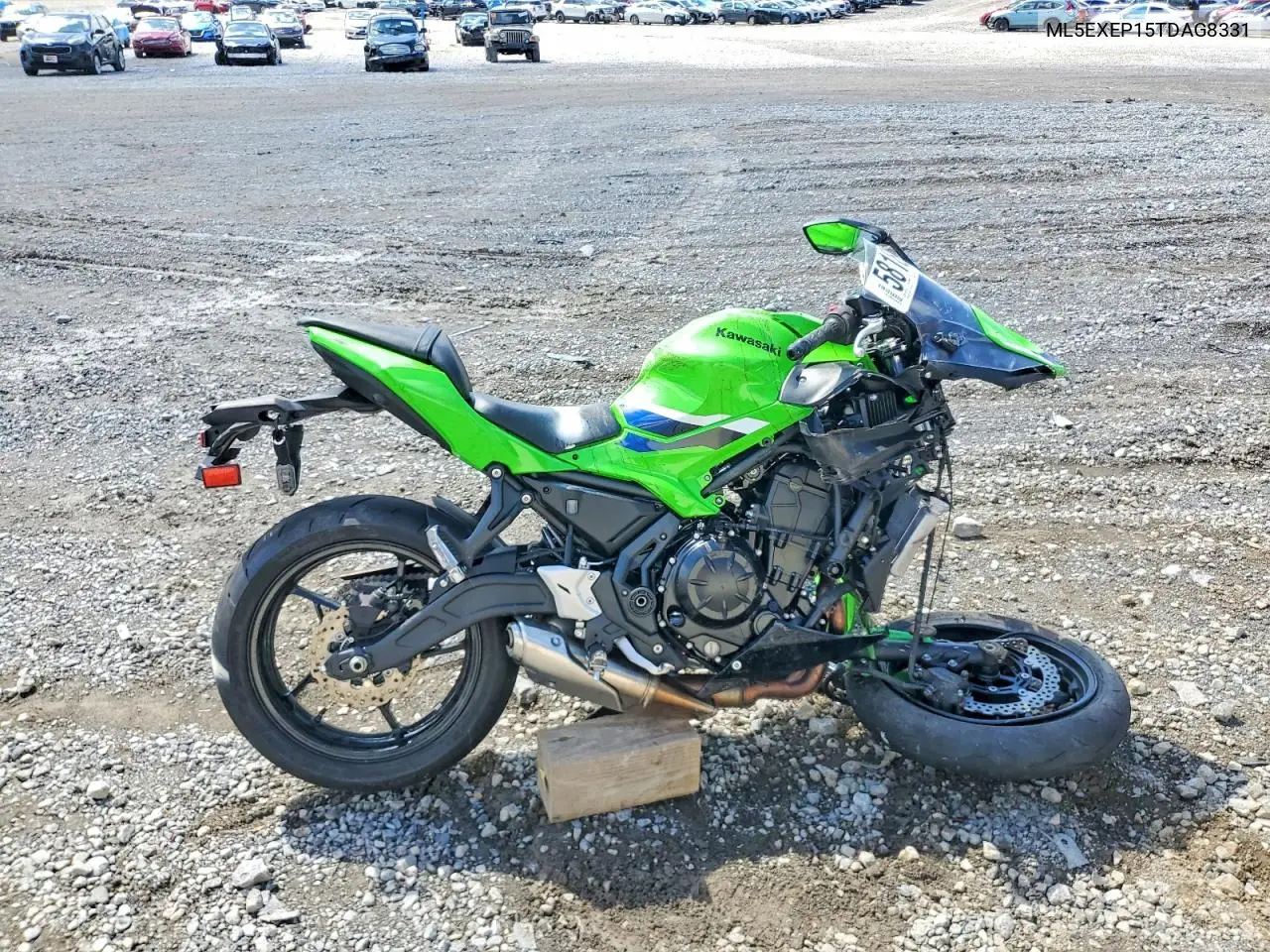 2026 Kawasaki Ex650 P VIN: ML5EXEP15TDAG8331 Lot: 58188976