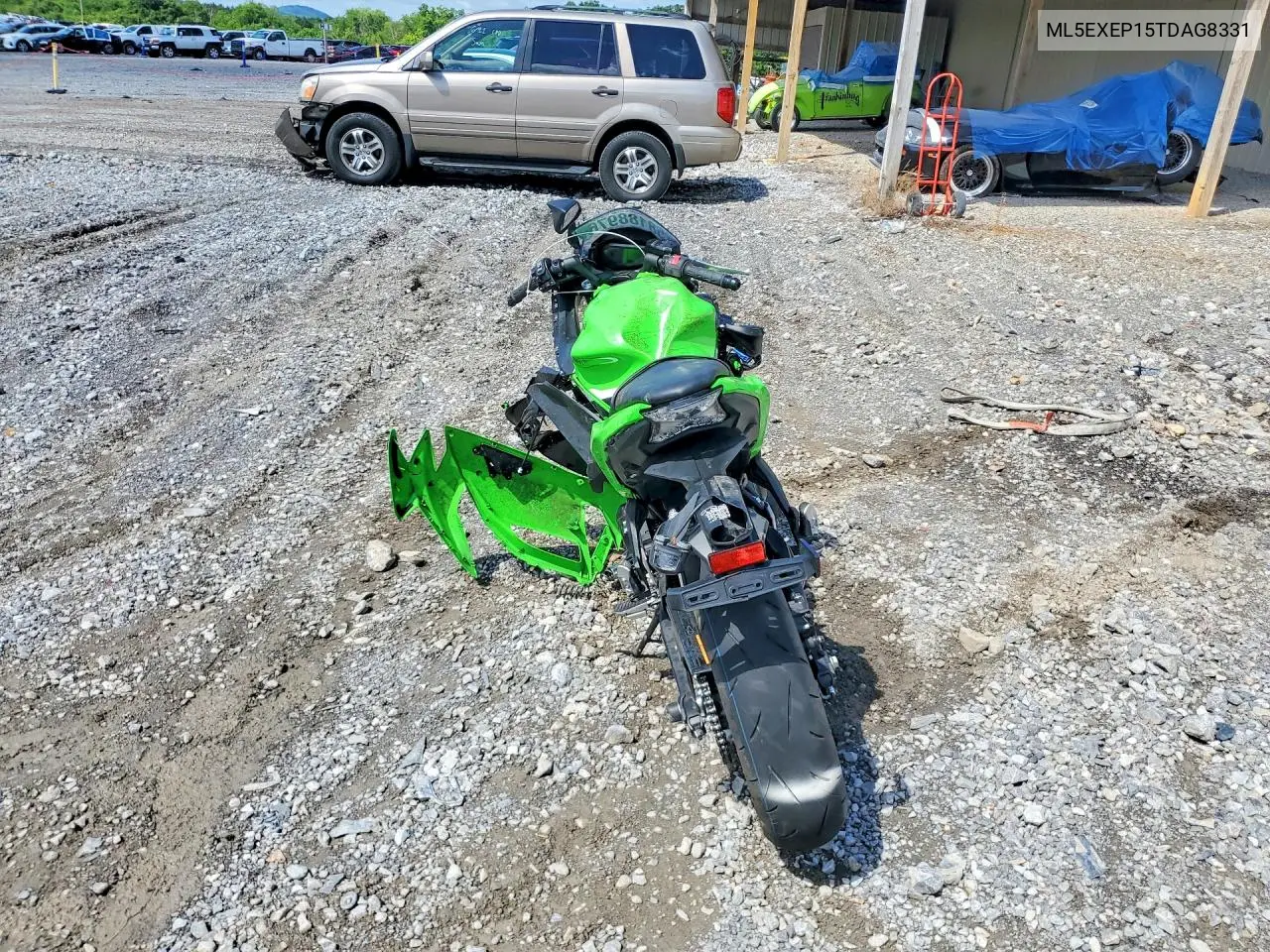2026 Kawasaki Ex650 P VIN: ML5EXEP15TDAG8331 Lot: 58188976